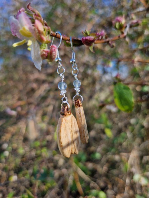 Perce-neiges boucles d'oreilles 