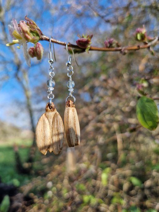 Perce-neiges boucles d'oreilles 